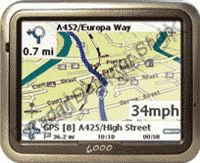 Road Angel Navigator 6000 multi function screen